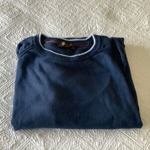 Loro Piana Navy Blue Crewneck Sweater
